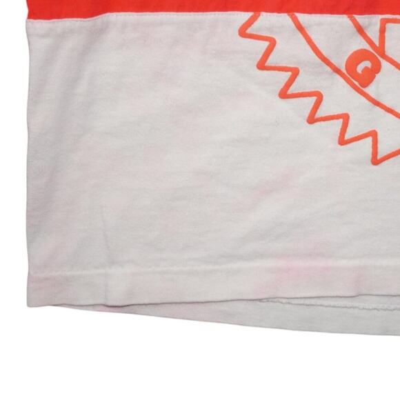 Vintage L.A. Gear Los Angeles Cropped Graphic T-Shirt White Red Logo  Size 21x18 - Picture 5 of 7